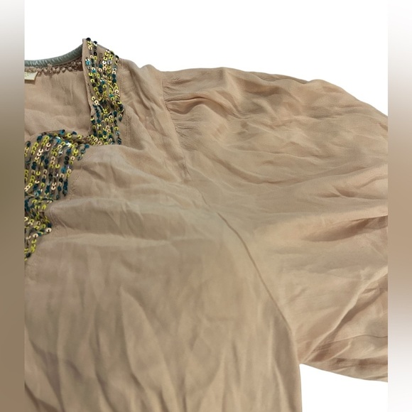 Anthropologie Maeve Kristie blush peasant top - Picture 8 of 8